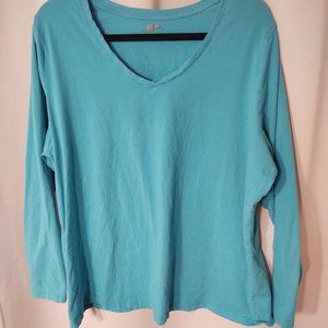 Blue Long Sleeve Shirt